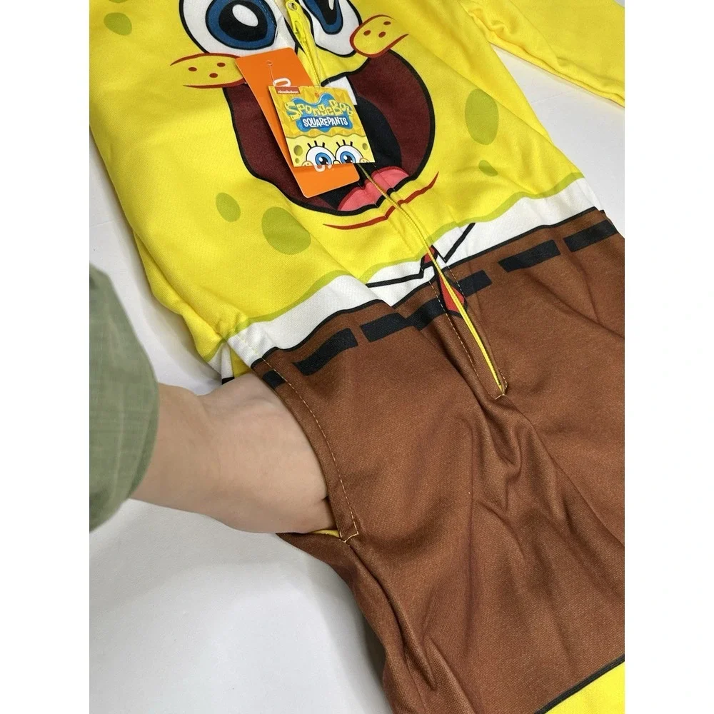 Spongebob Squarepants Kids 6-8Y One Piece Opposuits Unisex New + Imperfections *